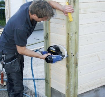 Garage byggsats: Fasadpanel Garage byggsats